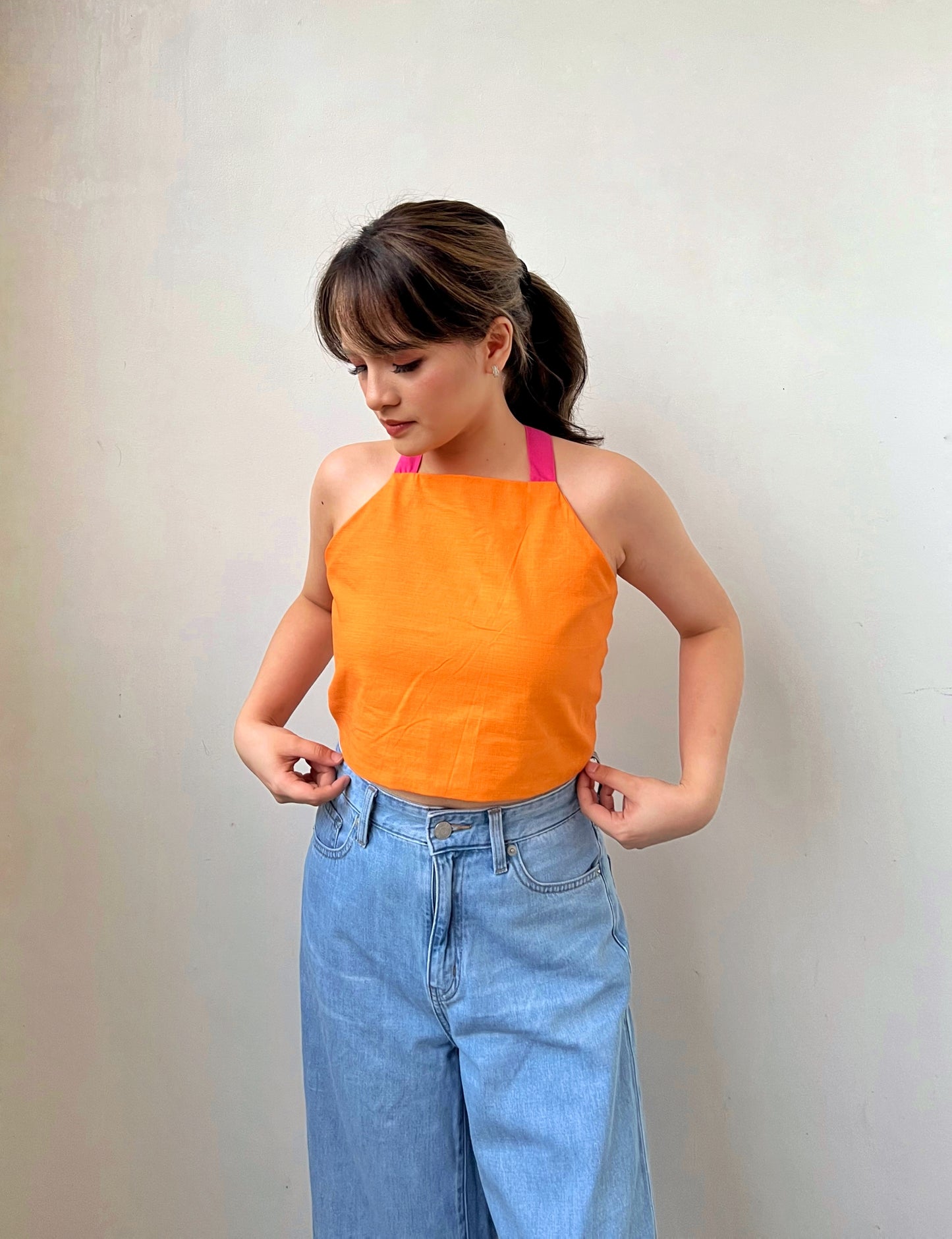 Lexi Tie Back Crop Top