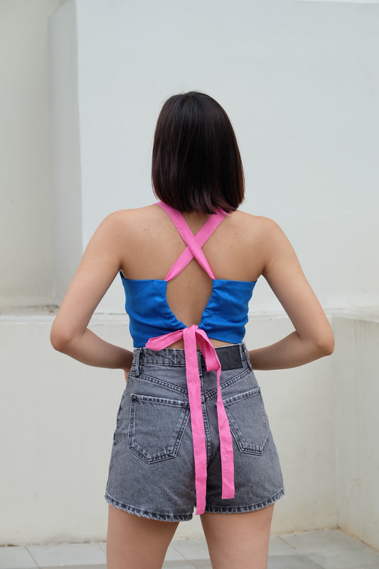 Lexi Tie Back Crop Top