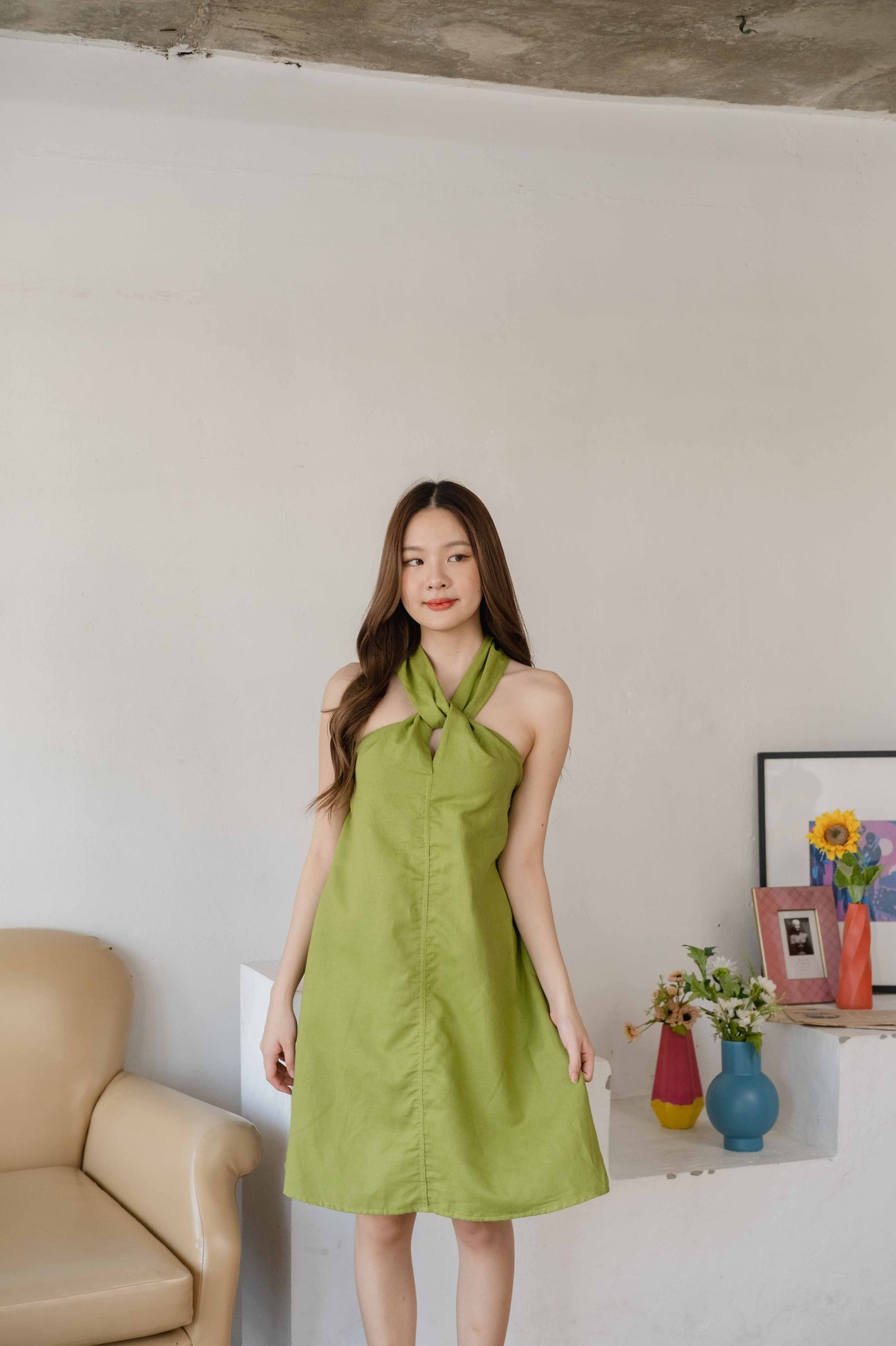 Solana Linen Dress